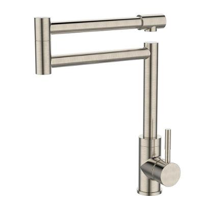 Torneira Misturador Cozinha Articulado Dax Tera Aço Escovado Dax-2269-tr-st