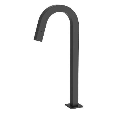 Torneira Lavatorio Bica Alta Dax Aira Black Dax-1198-ar-bl