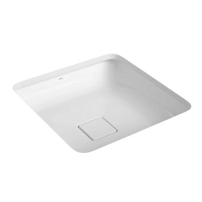 Cuba de Embutir Quadrada Deca 45x45cm Branco Slim L.31040.17