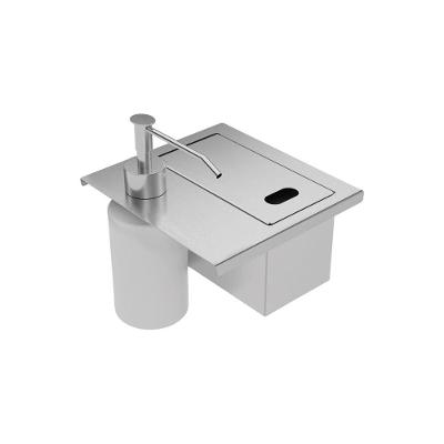 Porta Esponja Tramontina C/Tampa E Dosador De Sabão 94534126