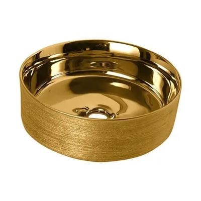 Cuba De Apoio Redonda Lexxa Gold 36cm LX524G