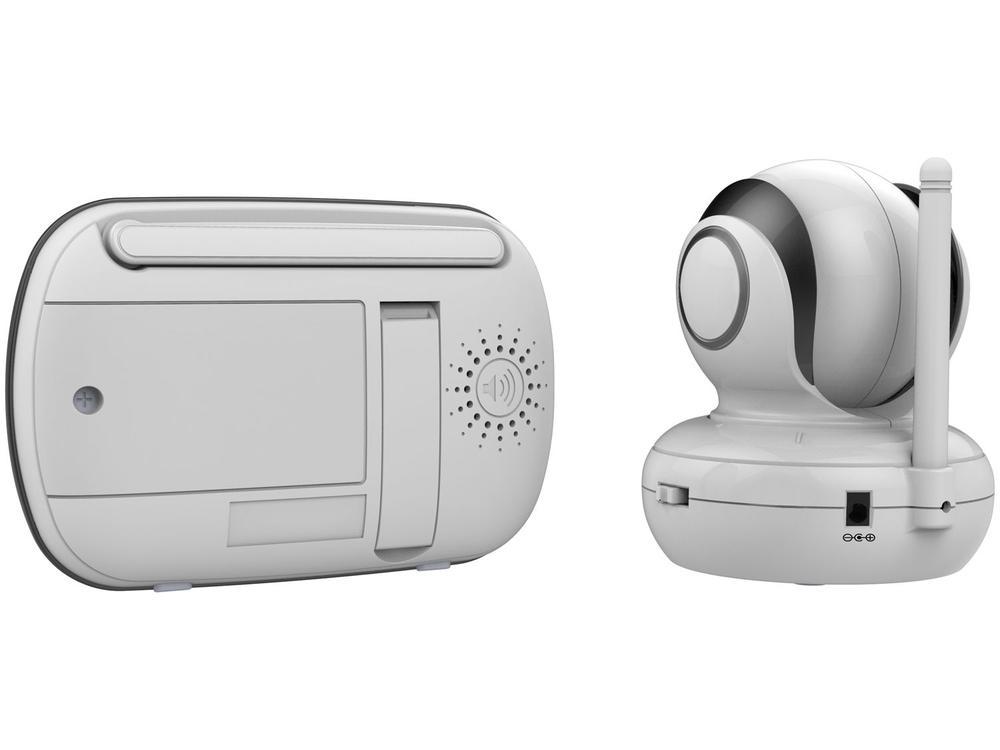 Babá Eletrônica Motorola MBP36S Tela 3,5” Monitoramento da Temperatura Ambiente Rotação - 4