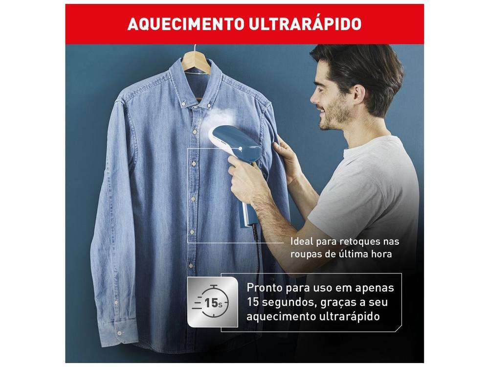 Passadeira a Vapor Portátil Arno Steam Minute HS61 70ml 1300W Branca e - 13