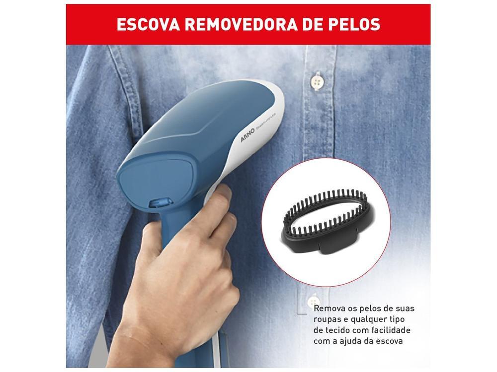 Passadeira a Vapor Portátil Arno Steam Minute HS61 70ml 1300W Branca e - 14