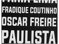 Placa Decorativa MDF Bairros SP 21x62cm  - 3