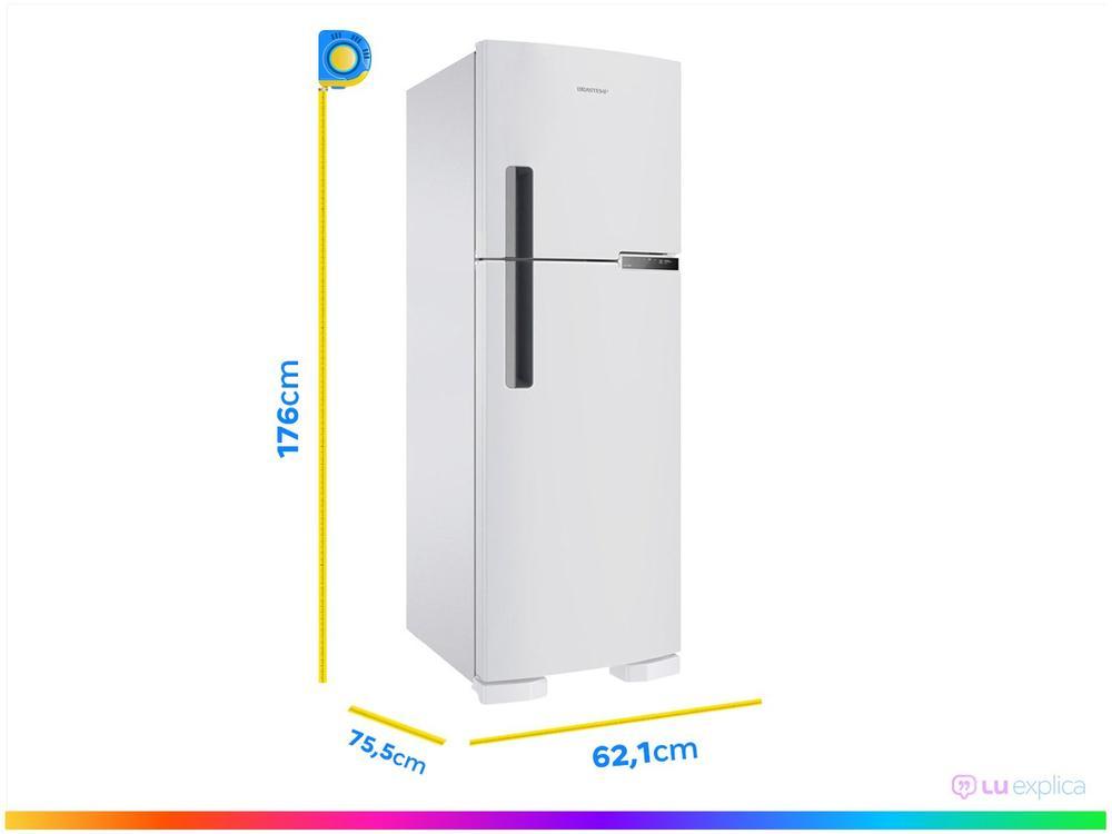 Geladeira Brastemp Frost Free Duplex 375L Branca com - 8