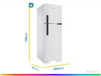 Geladeira Brastemp Frost Free Duplex 375L Branca com - 8