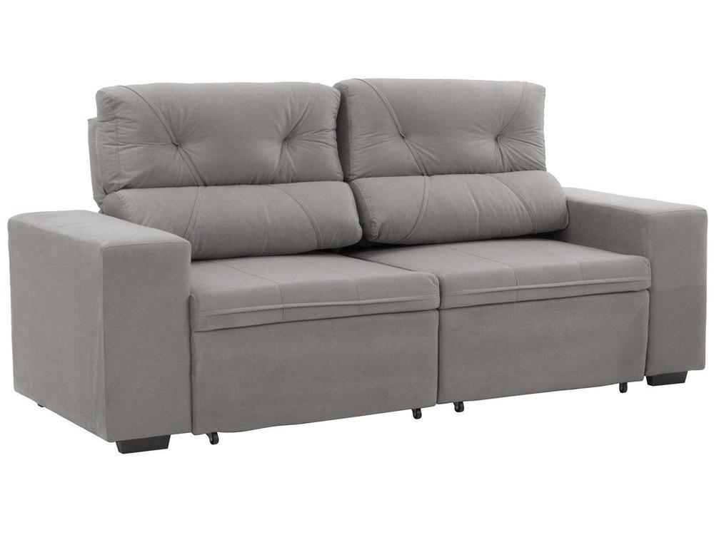 Conjunto de Sofás 2 e 3 Lugares Retrátil e - 6