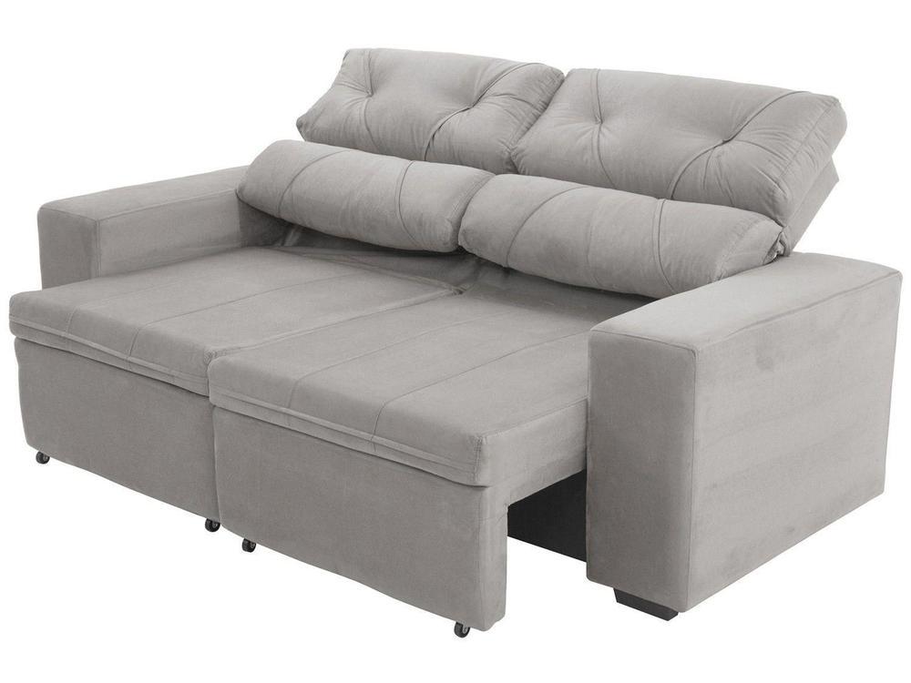 Conjunto de Sofás 2 e 3 Lugares Retrátil e - 9