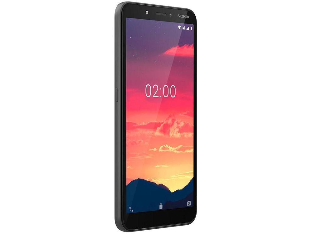Smartphone Nokia C2 16GB + 16GB Preto 4G 1GB RAM 5,7” Câm. 5MP + Selfie 5MP Dual Chip - 7