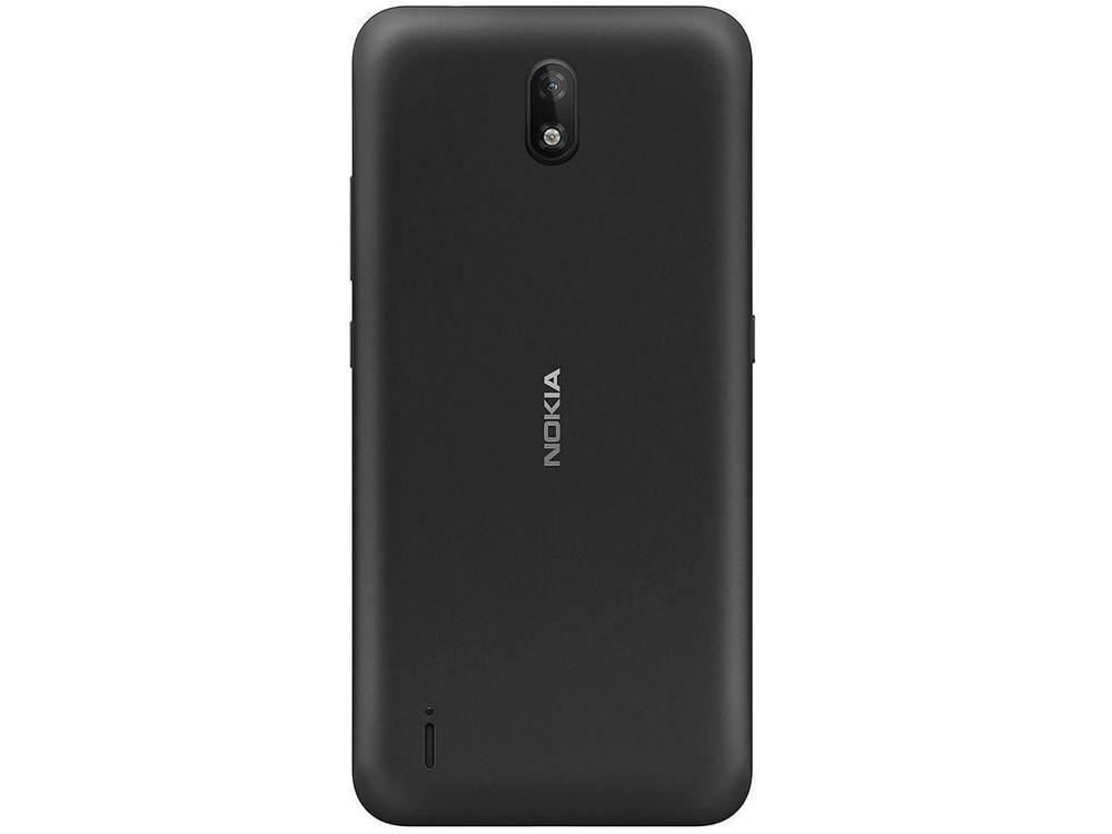 Smartphone Nokia C2 16GB + 16GB Preto 4G 1GB RAM 5,7” Câm. 5MP + Selfie 5MP Dual Chip - 9