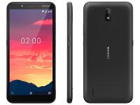 Smartphone Nokia C2 16GB + 16GB Preto 4G 1GB RAM 5,7” Câm. 5MP + Selfie 5MP Dual Chip - 1