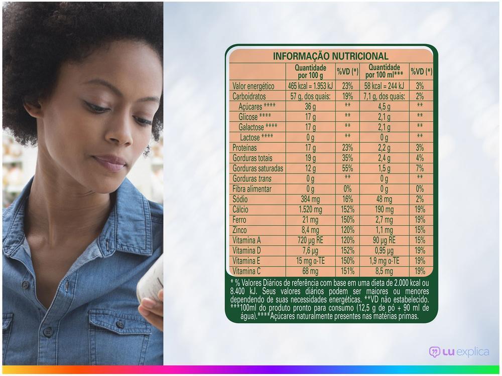 Composto Lácteo Ninho Original Forti+ Zero Lactose - 10