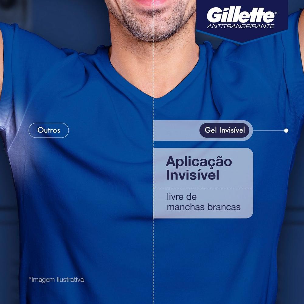 Desodorante Gillette Gel Antitranspirante Masculino Antibacterial Gel 82g - 5