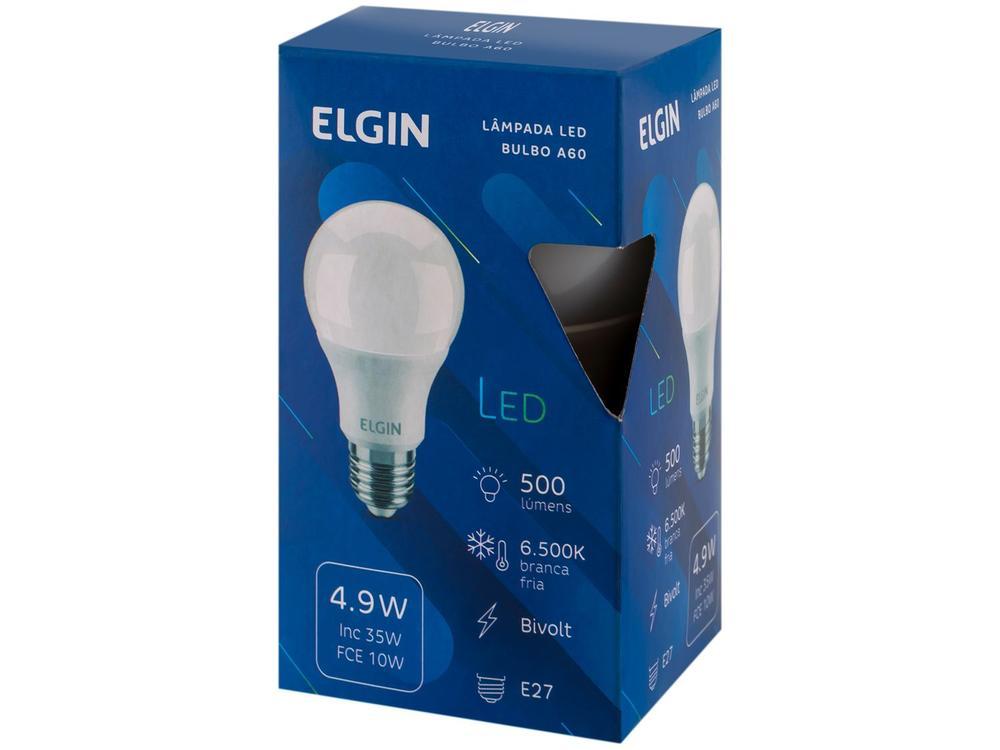 Lâmpada de LED Elgin Branca E27 4,9W 6500K - 4