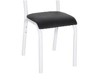 Mesa de Jantar 4 Cadeiras Retangular Aço Tampo Granito Poeme Ciplafe - 9