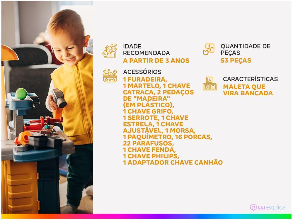 Bancada Infantil Meu Super Kit de Ferramentas  - 2