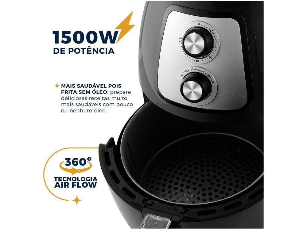 Air Fryer Britânia BFR21P Preto 3,4L com Timer - 16