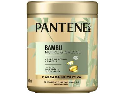 Máscara de Nutrição Pantene Bambu Nutre e Cresce