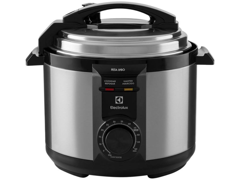 Panela de Pressão Elétrica Electrolux PCE20 900W 5L Timer Controle de TemperaturaPanela de Pressão Elétrica 5L Elec - 20