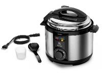 Panela de Pressão Elétrica Electrolux PCE20 900W 5L Timer Controle de TemperaturaPanela de Pressão Elétrica 5L Elec