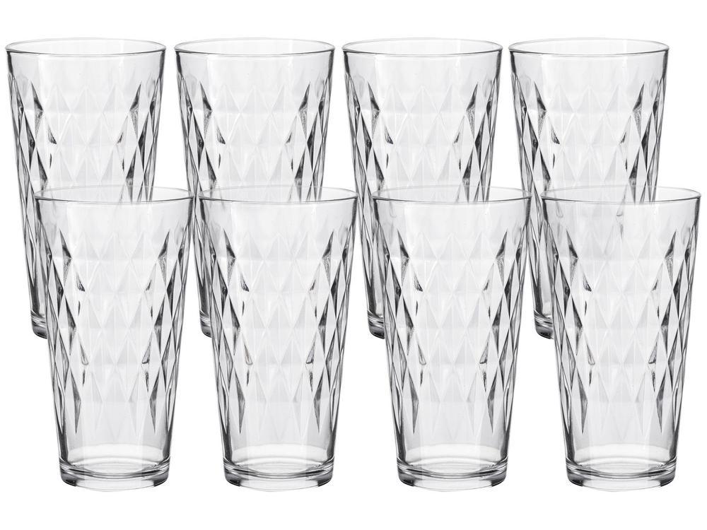 Jogo de Copos de Vidro 8 Peças 350ml Nadir Vitrage - 1