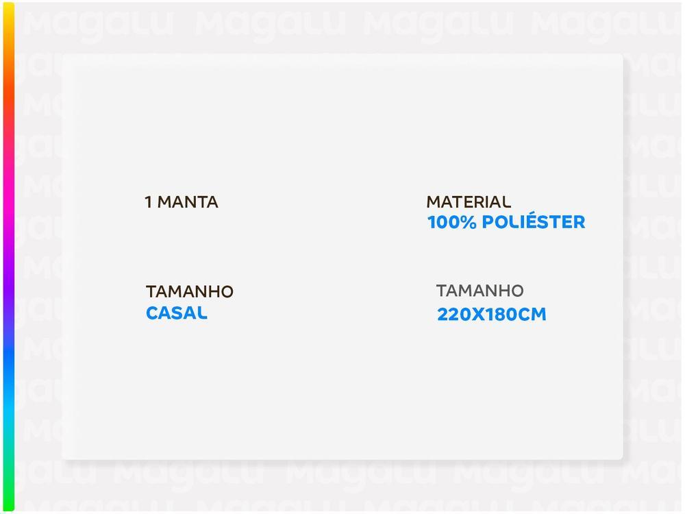 Manta Casal 100% Poliéster Jolitex - 2