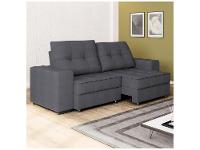 Sofá Retrátil Reclinável 4 Lugares Suede Moviment Artesano Linoforte - 5