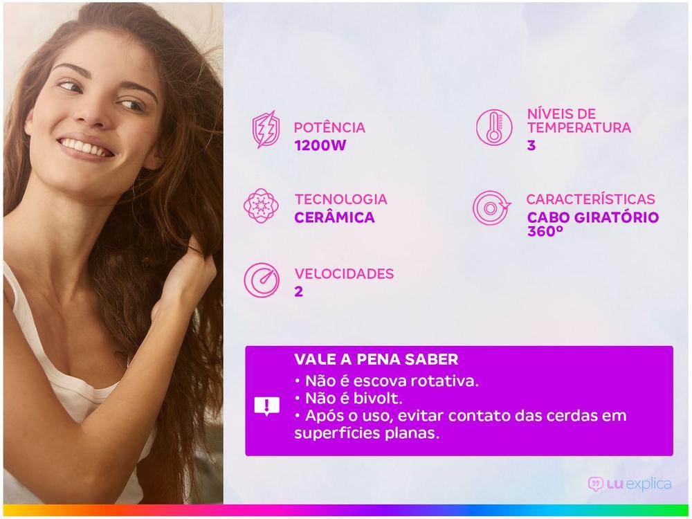 Escova Secadora Essenza Absoluta 1200W 2 Velocidades Cerâmica - 3
