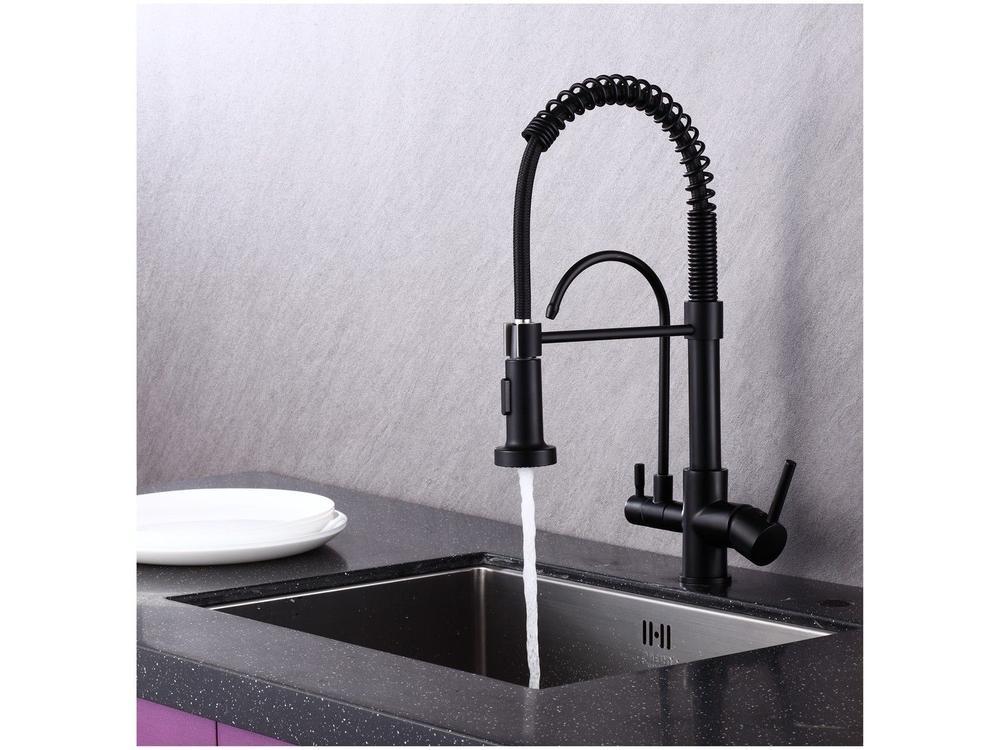 Torneira para Cozinha Gourmet de Mesa Dupla Nell - 7