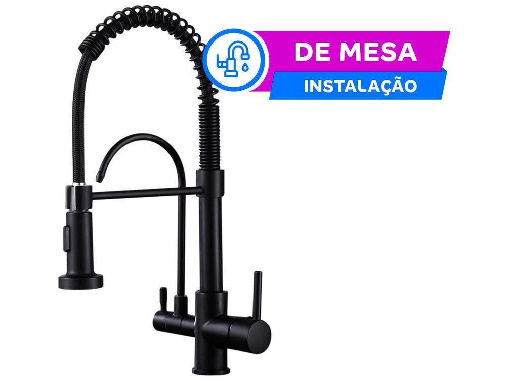 Torneira para Cozinha Gourmet de Mesa Dupla Nell - 2