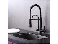 Torneira para Cozinha Gourmet de Mesa Dupla Nell