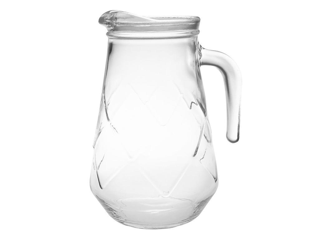 Conjunto de Jarra 1,5L e Copos 280ml de Vidro - 3