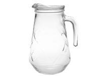 Conjunto de Jarra 1,5L e Copos 280ml de Vidro - 3