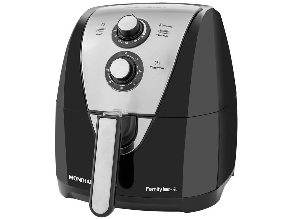 Air Fryer Mondial Family AFN-40-BI Preto 4L com Timer - 18