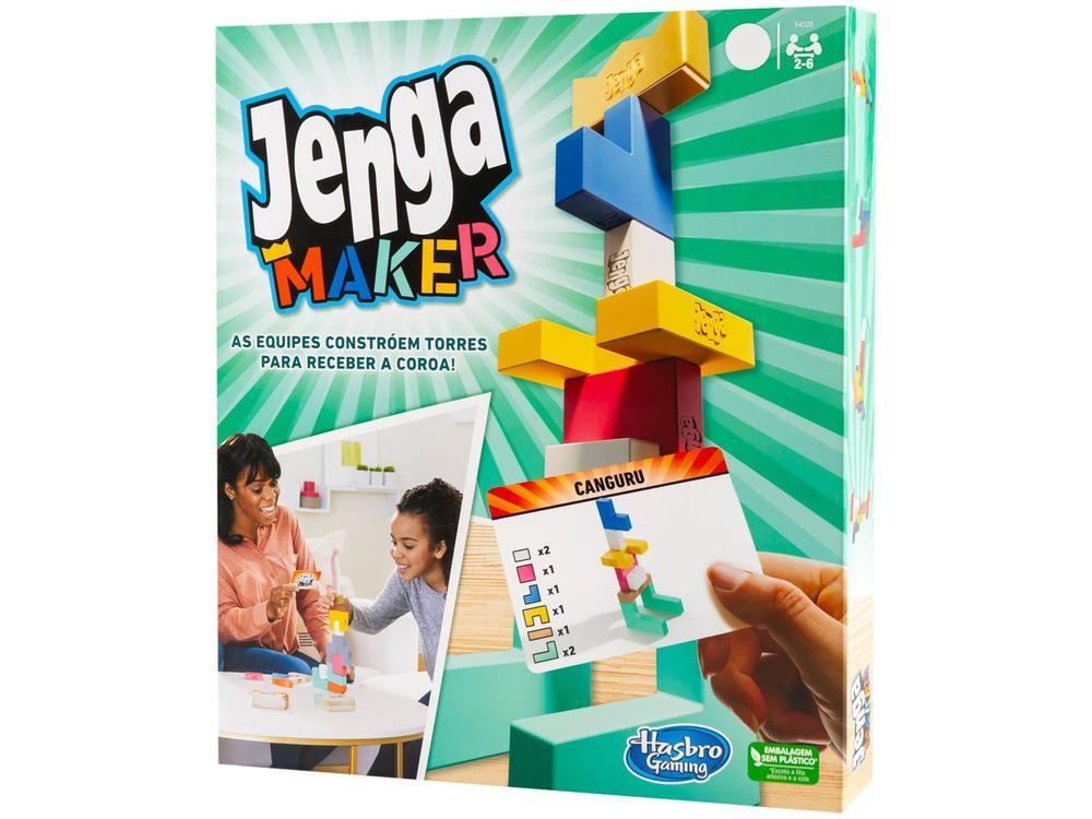 Jogo Jenga Maker Hasbro Gaming   - 1