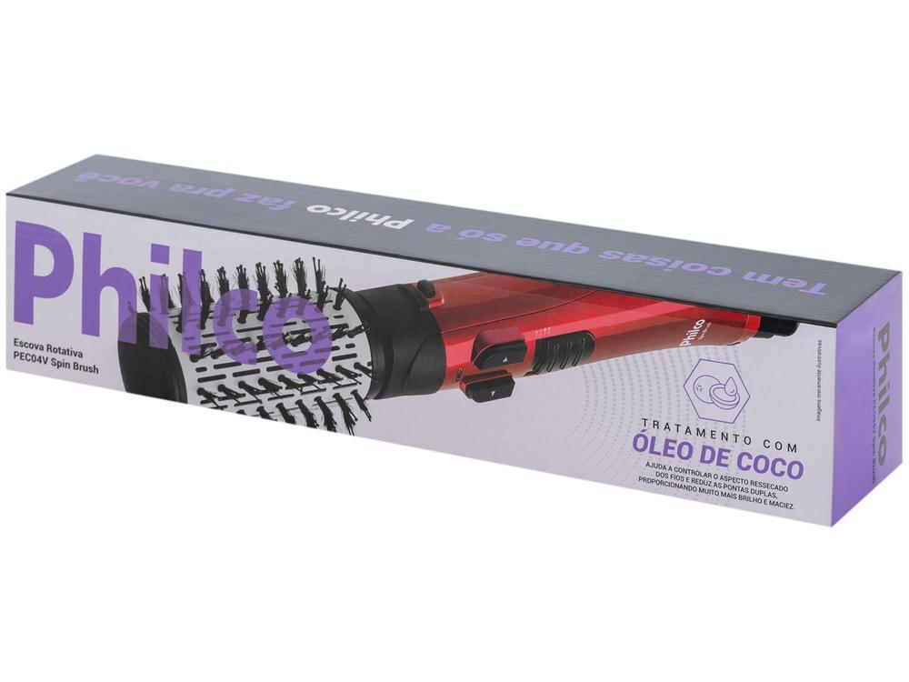 Escova Modeladora Philco Spin Brush PEC04V - 8