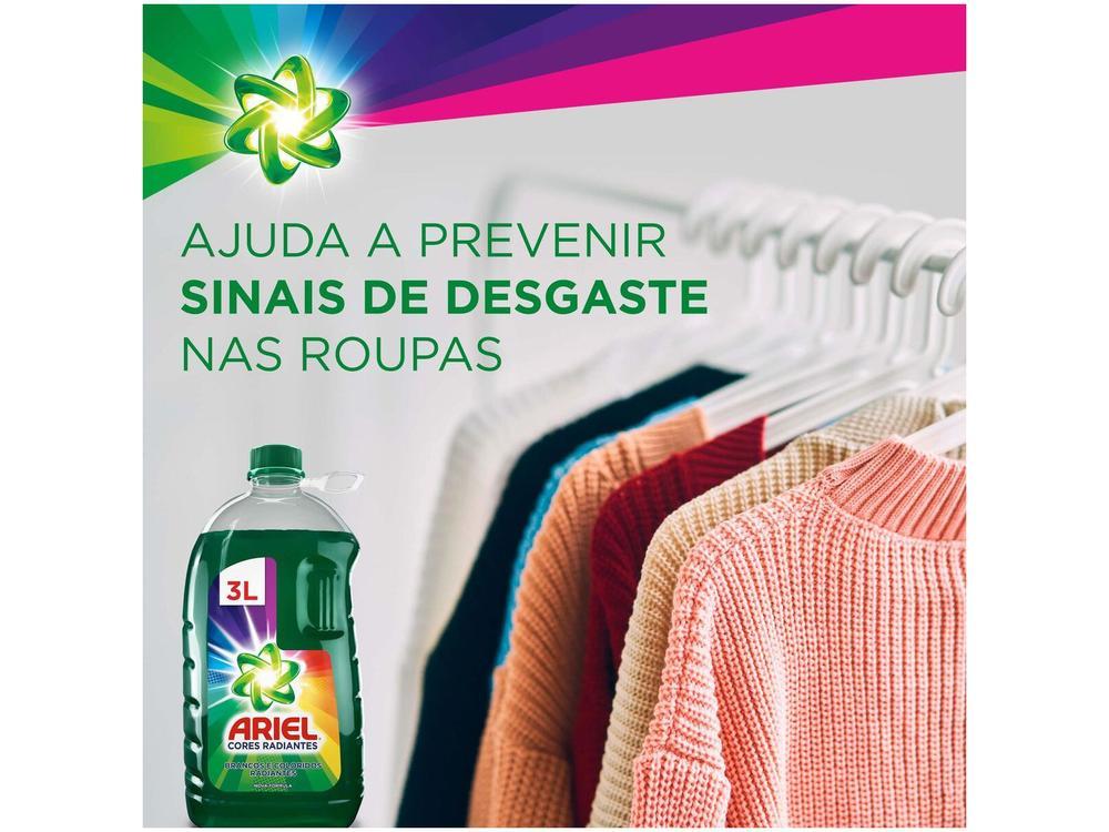 Sabão Líquido Ariel Cores Radiantes 3L - 5