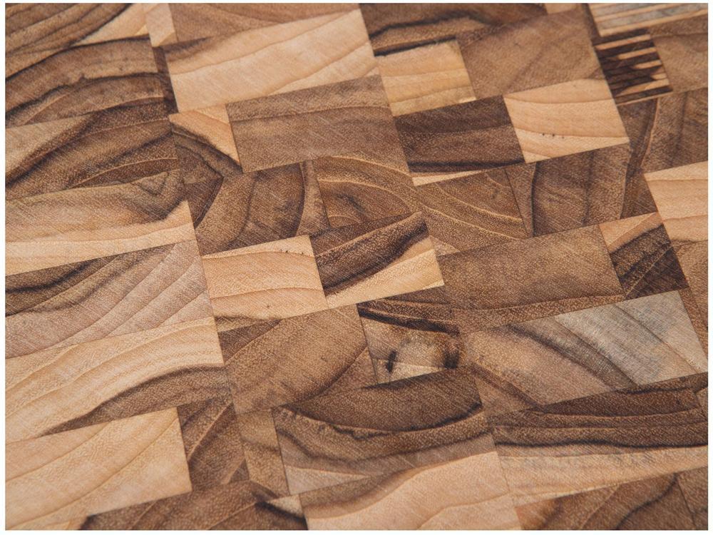 Tábua para Churrasco de Madeira Retangular Tramontina Teca 45x34cm - 8