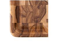 Tábua para Churrasco de Madeira Retangular Tramontina Teca 45x34cm - 13