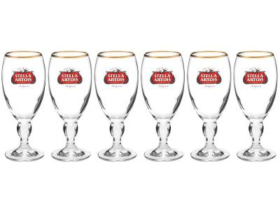 Jogo de Taças para Cerveja de Vidro 6 Peças