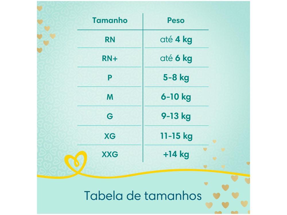 Fralda Pampers Premium Care XG 11 a 15kg - 16
