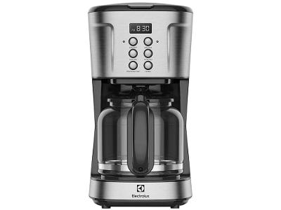 Cafeteira Elétrica Electrolux Digital 38 Xícaras Experience Programável com Timer Prata ECM30