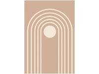 Placa Decorativa MDF Abstrato 20x29cm  - 1