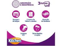 Papel Toalha Folha Tripla Kitchen Evolution 2 Unidades