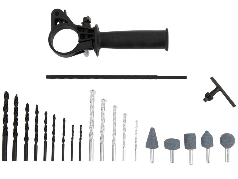 Furadeira de Impacto Nell 400W Velocidade Variável e Reversível 3/8” com Maleta 19 Peças MB7135 - 9