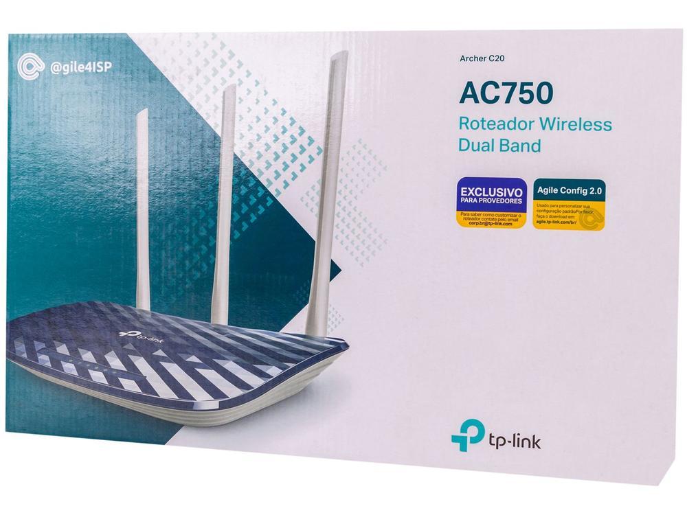 Roteador TP-Link Archer C20 W 433Mbps - 15