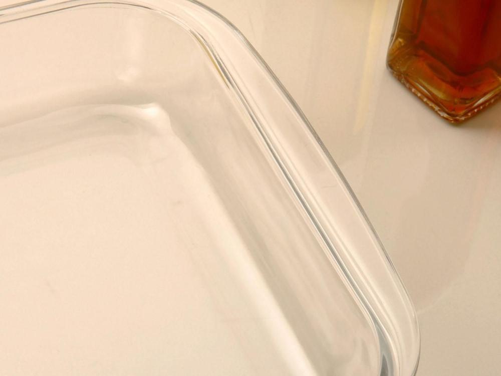 Lasanheira de Vidro Retangular 2,9L com Tampa Marinex - 9