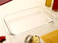 Lasanheira de Vidro Retangular 2,9L com Tampa Marinex - 7