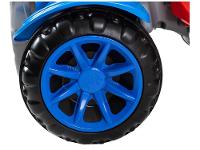 Quadriciclo Infantil a Pedal Vermelho e Azul - 9